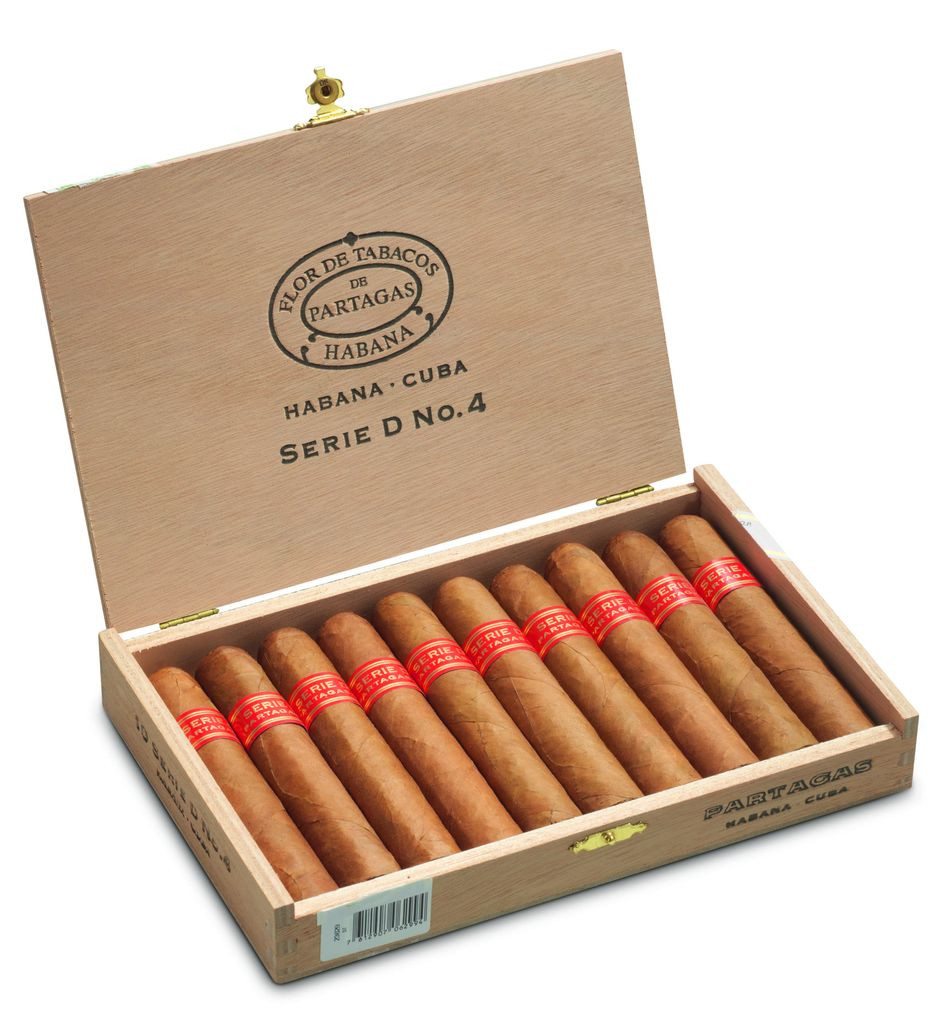 Partagás D4 | Charuto Partagás Serie D No. 4 Robusto minas gerais